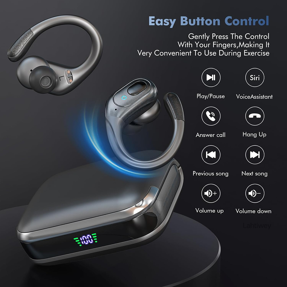 Wireless Headphones Bluetooth  - Earbuds Charging Case review and price