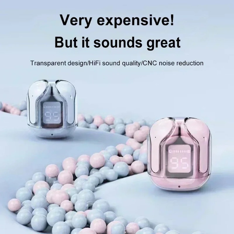 Wireless Mini Earbuds LED Powe - Earbuds Charging Case review and price