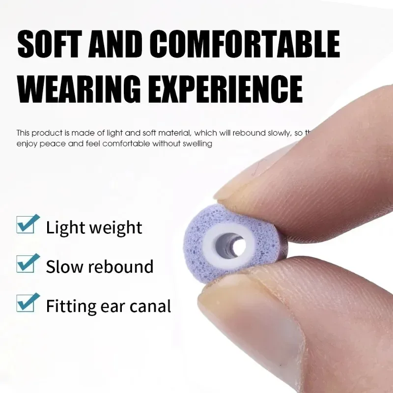 1-3Pairs Memory Foam Eartips f - Earphone Foam Tip review and price