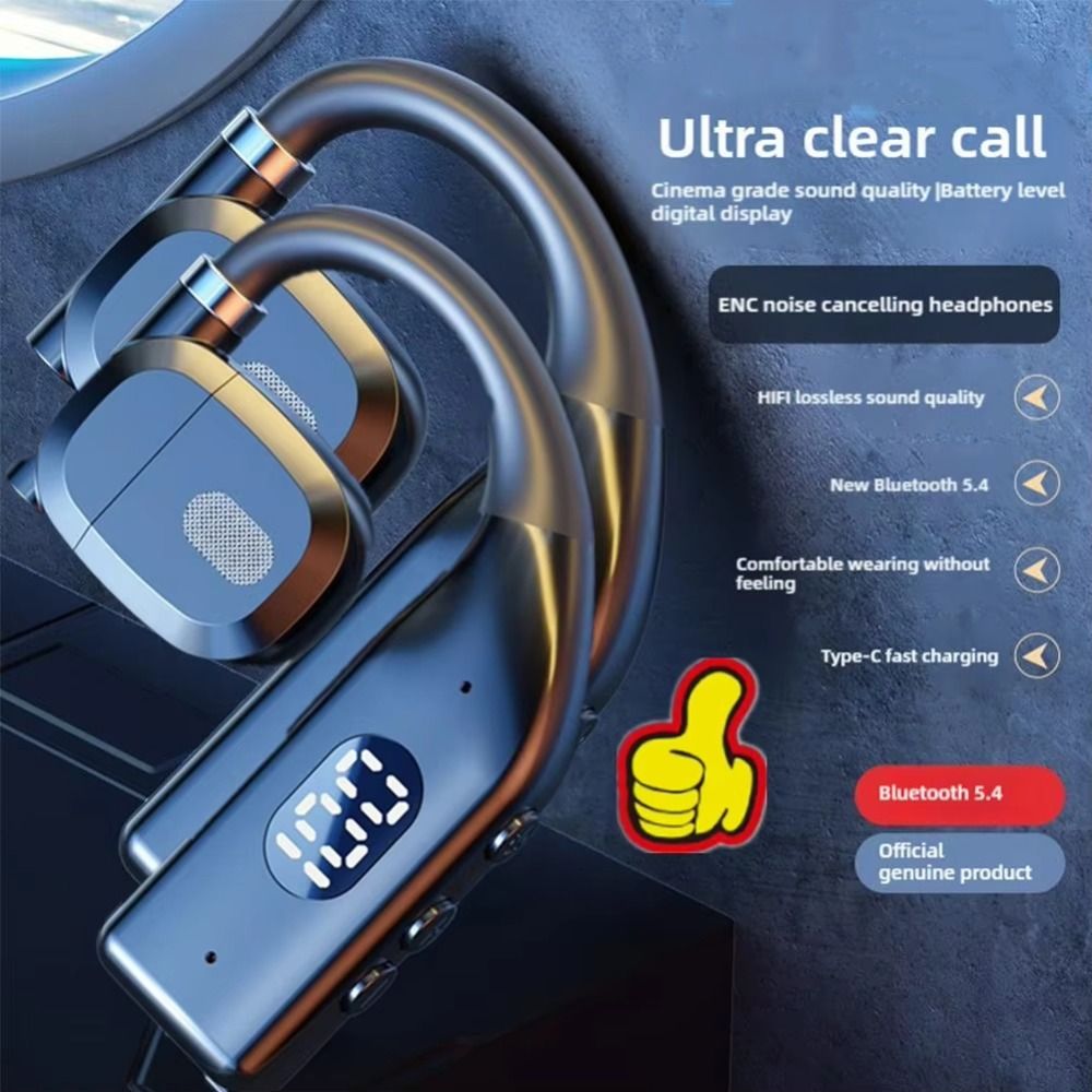 New Bluetooth 5.4 Wireless Blu - Bluetooth Headset On Ear review and price