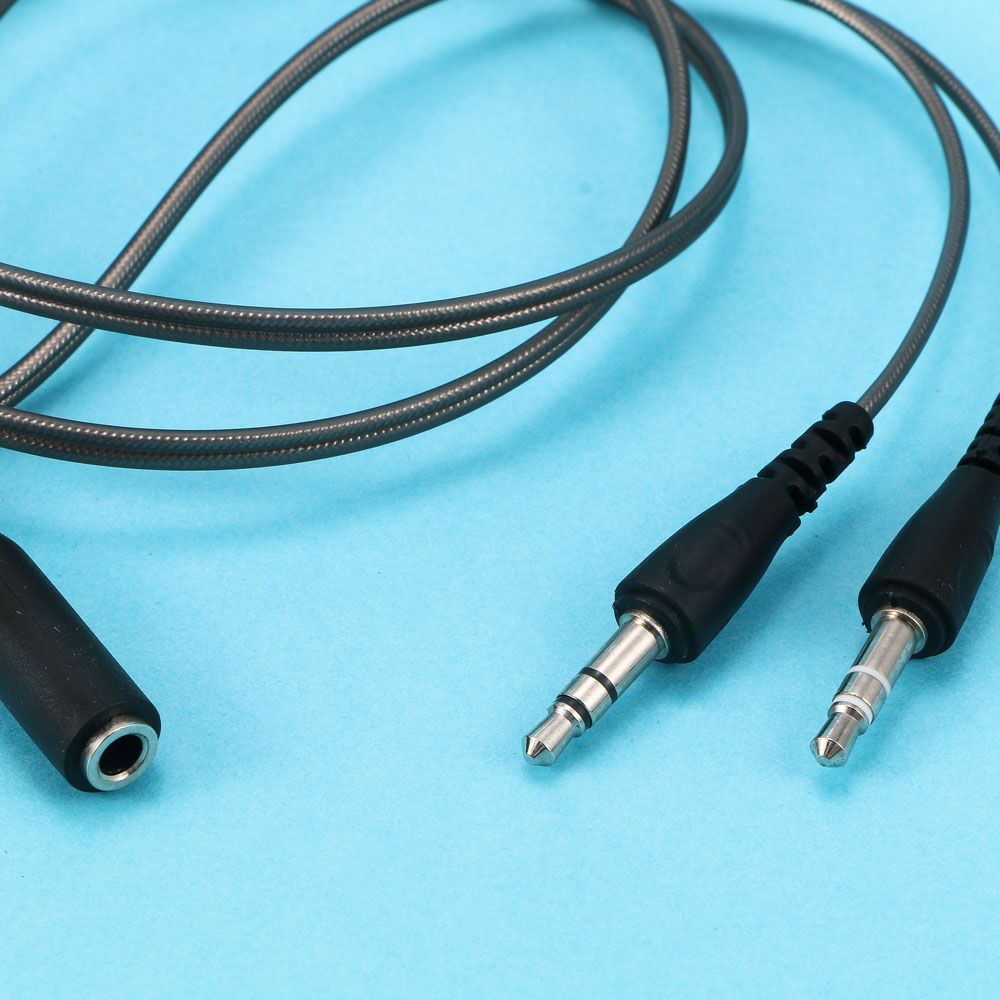 1M 3.5MM Female To 2 Male PC A - Earphone Splitter Jack review and price